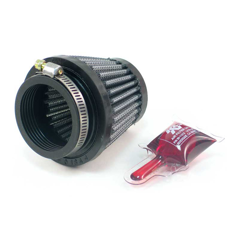 K&N Universal Conical Air Filter 44mm flange, 76mm base, 51mm top, 64mm height (RU-2690)