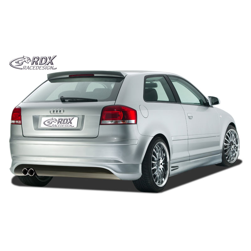 Side skirts  Audi A3 8P 3 doors 2003-2008 'GT4' (ABS)