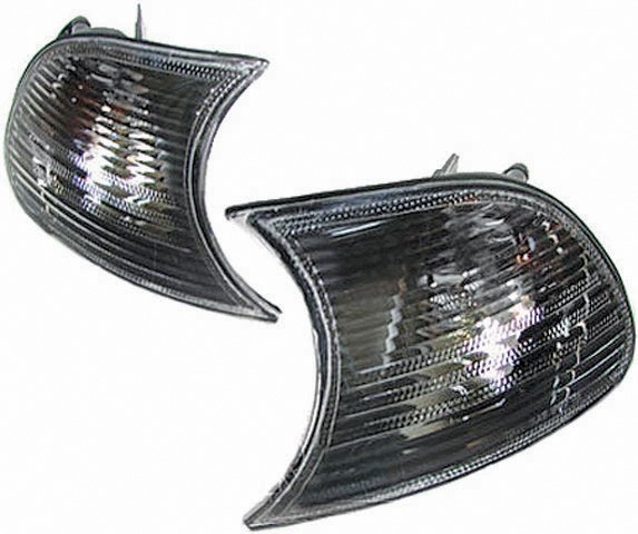 Indicators BMW E46 Coupe/Cabrio Clear Black