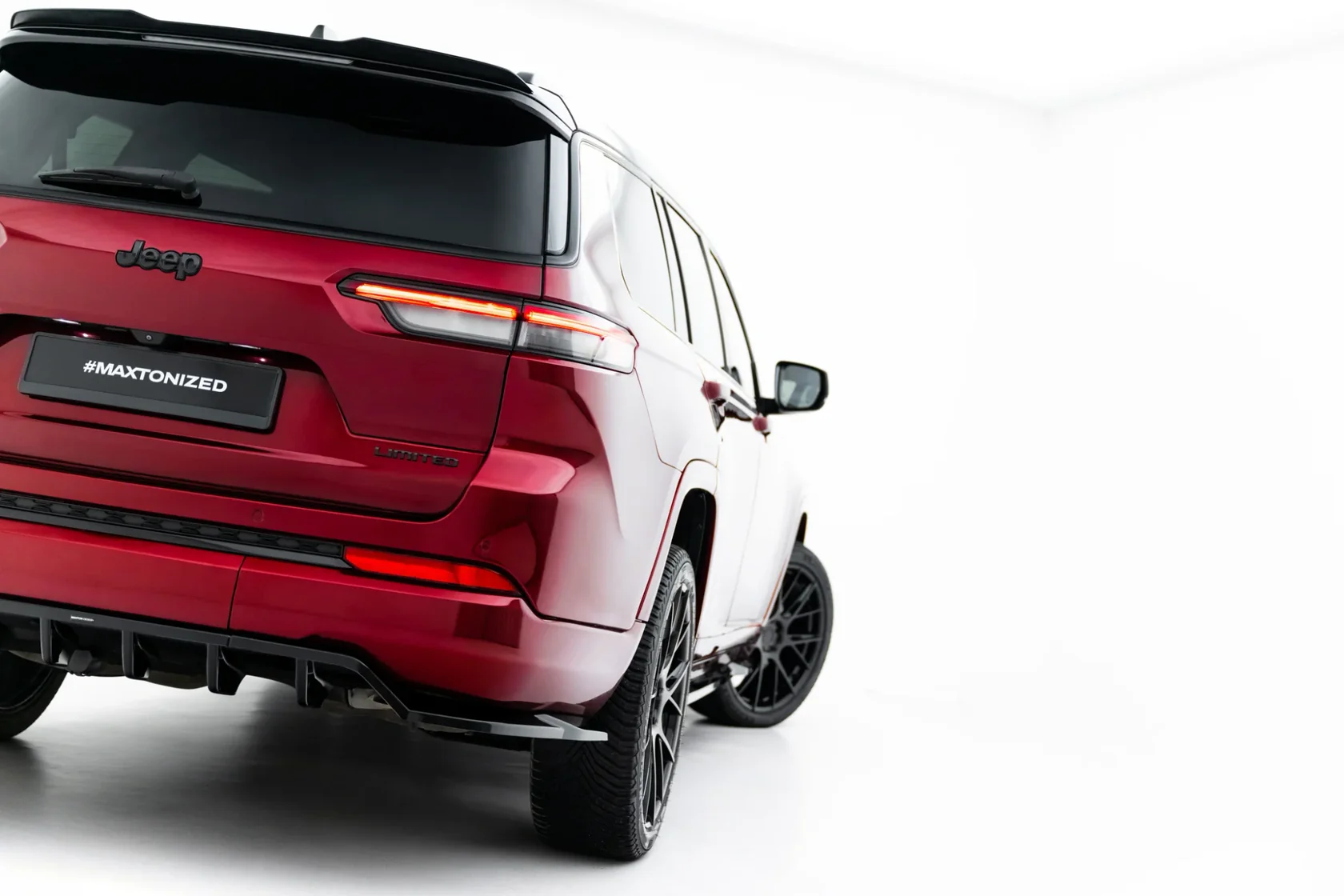 Voorspoiler Jeep Grand Cherokee L Mk5 Glanzend