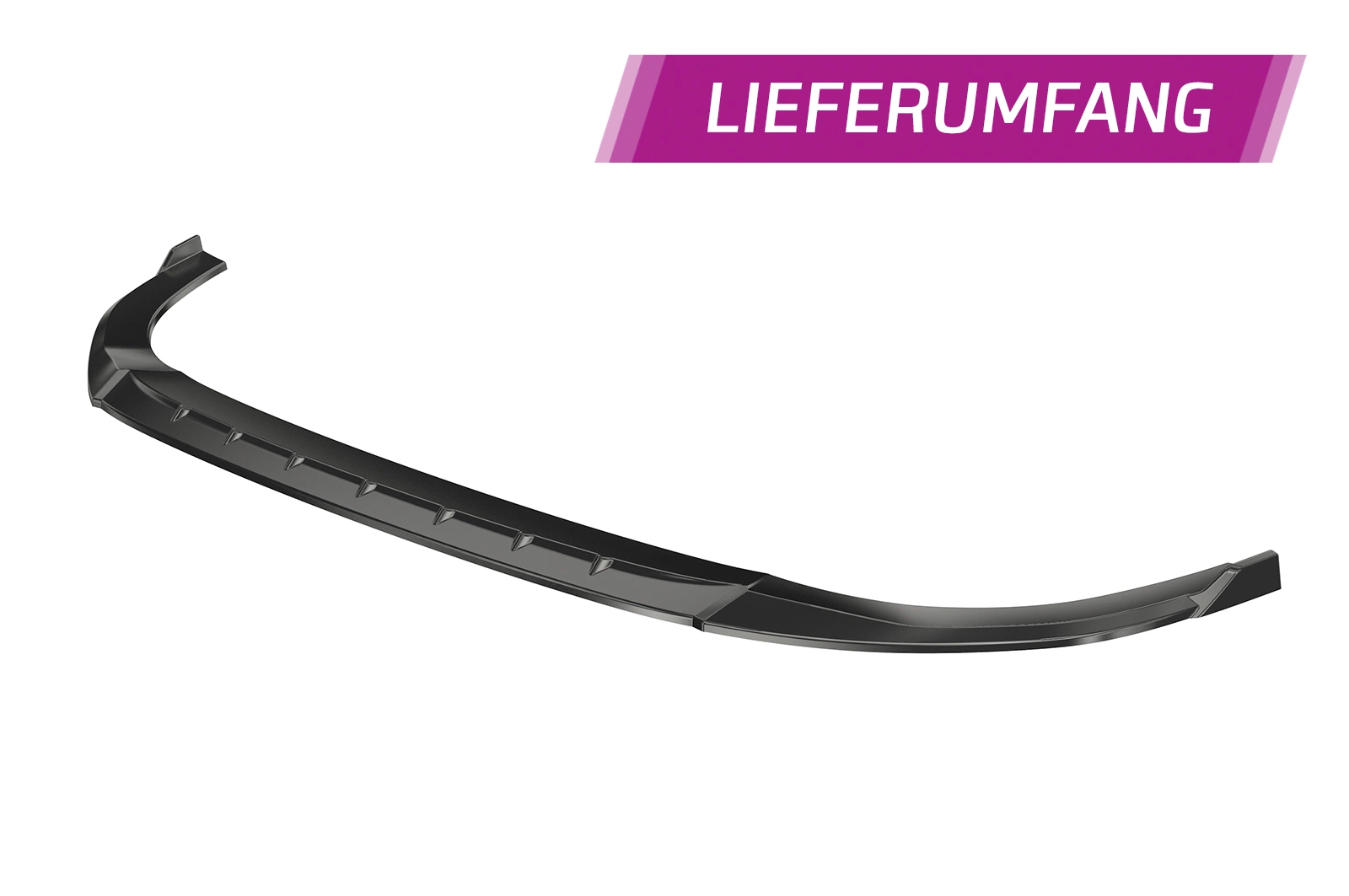 Voorspoiler passend voor VW Golf 8 (Typ CD) GTI/GTD/GTE/R-Line glans zwart – CSR Automotive (12/2019–)