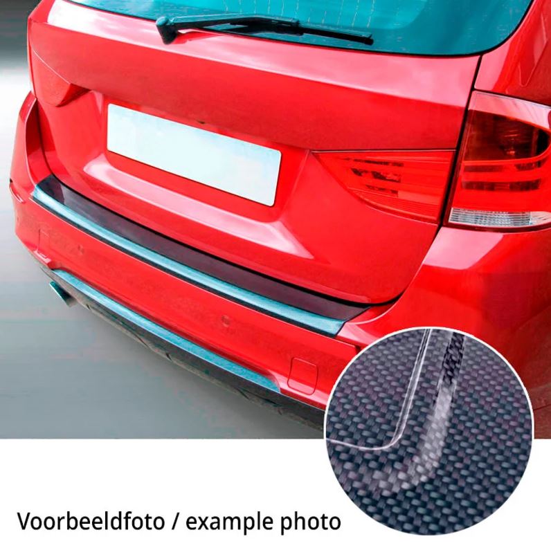 ABS Rear bumper protector  Skoda Kodiaq II 07/2024- Carbon Look