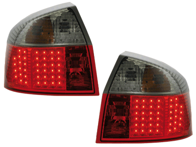 Taillights Audi A4 Limousine 01-04 LED Red/clear