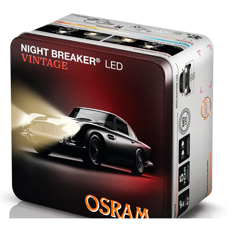 Osram Night Breaker LED Vintage bulbs - H4 - 12V/20-19W - set of 2 pieces
