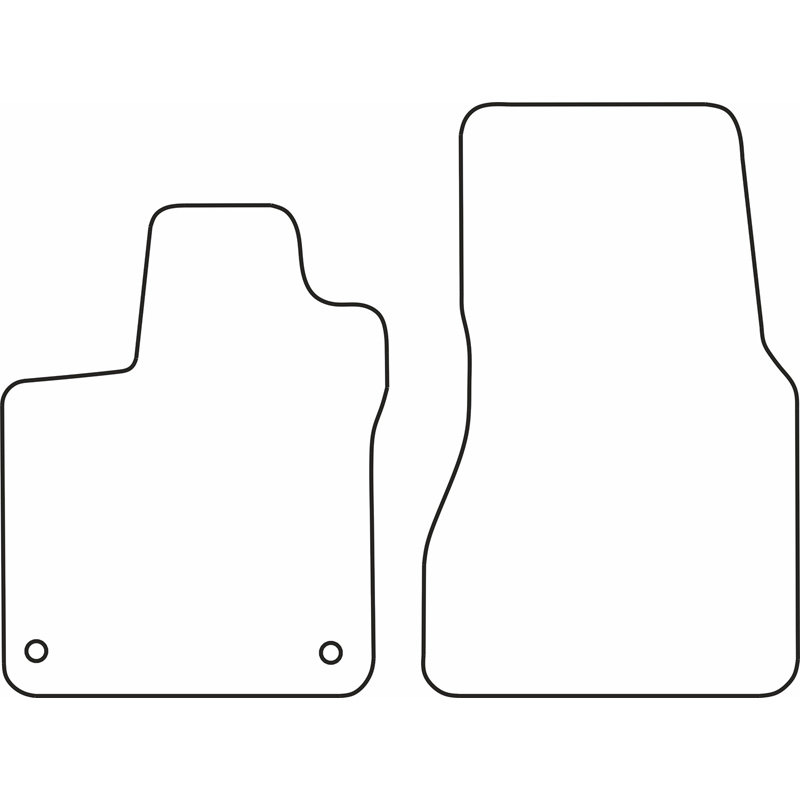 Set car mats  MCC Smart ForTwo 2014-