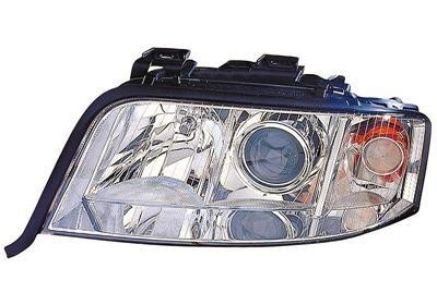koplamp, H1+H7, links Audi A6, 2001-2006