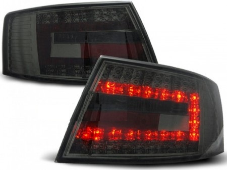 LED Tail lights Audi A6 B5 Sedan 6/04-10/08 Smoke