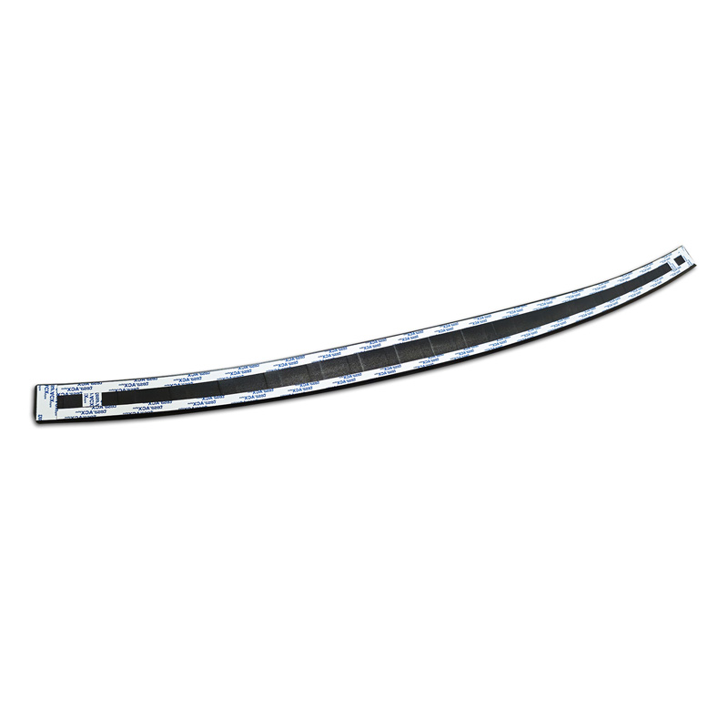Matt Black Stainless Steel Rear bumper protector  Skoda Enyaq iV / Enyaq Coupe iV 2022- 'Ribs'
