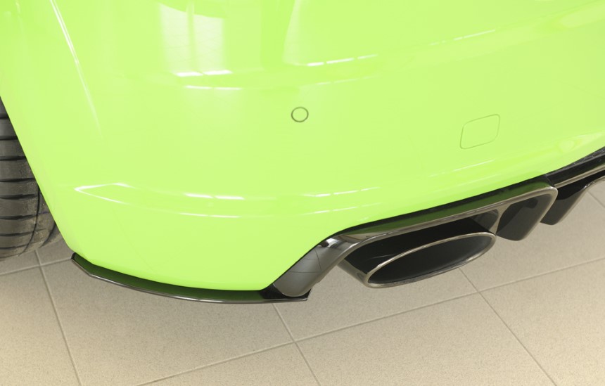 Achter-Zijskirts passend voor Audi TT RS 8J1-FV/8S 16-18 ABS Rieger (Set)