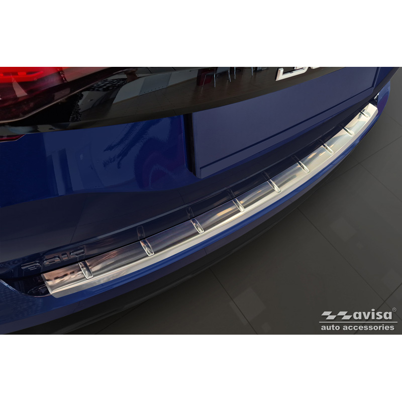 Stainless Steel Rear bumper protector  BAIC Beijing 3 (X35) 2023- 'Ribs'