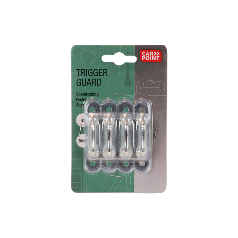Carpoint Lashing Bracket Metal 36mm 4-pieces