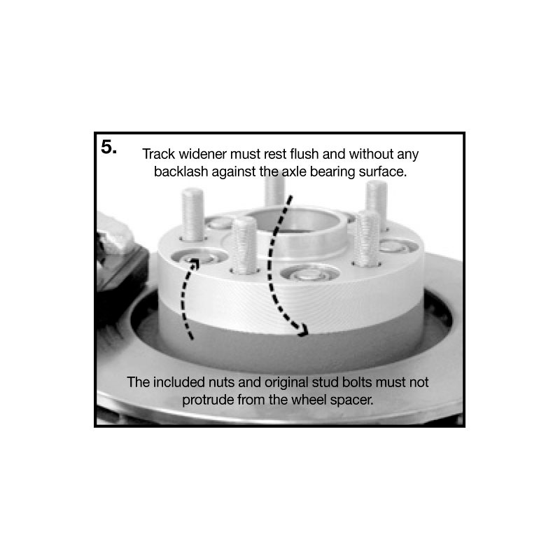 H&R DRM-System Wheelspacers 25mm 5x120 - Hub 64,0mm - Bolt size M14x1,5 -  Honda