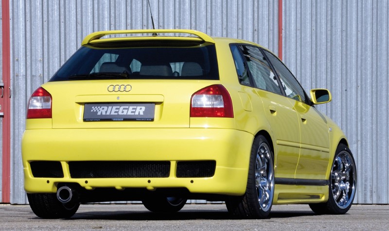 Rearbumper Audi S3 met PDC ABS Rieger