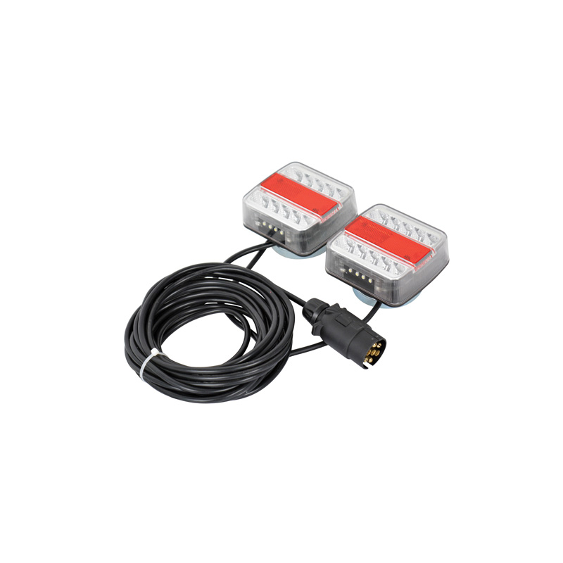 Carpoint LED Rear Trailer Light Set Magnet Mounting