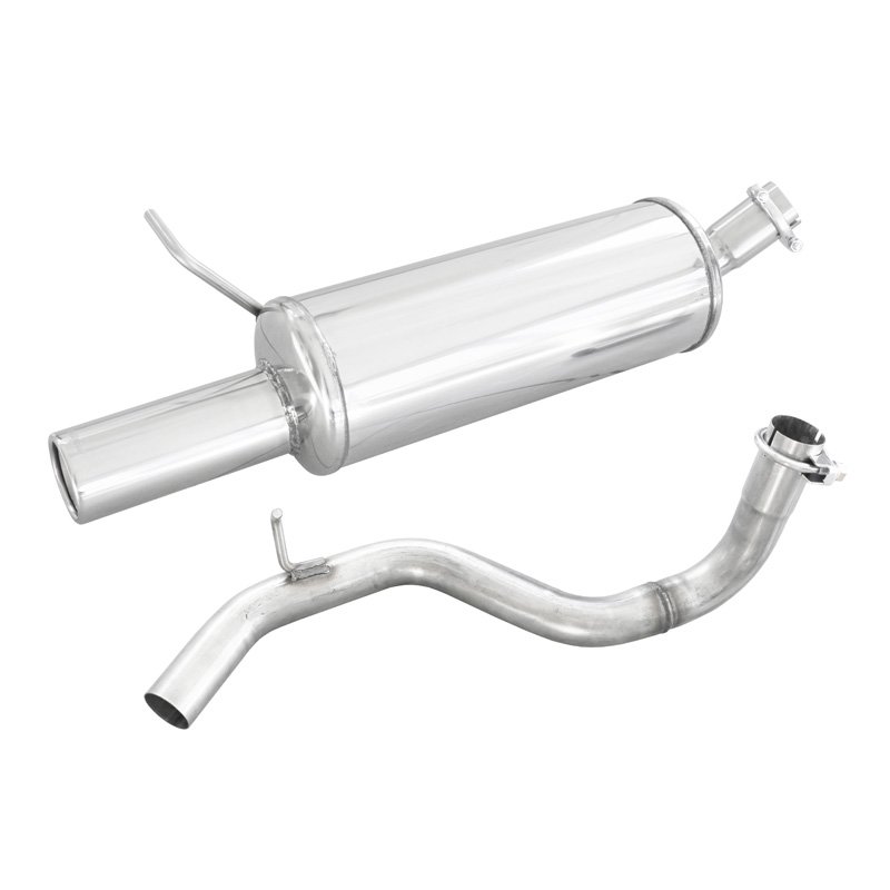 100% Inox Sport Exhaust  Volkswagen Golf IV 1.9 TDi (110HP) 1997- 80mm