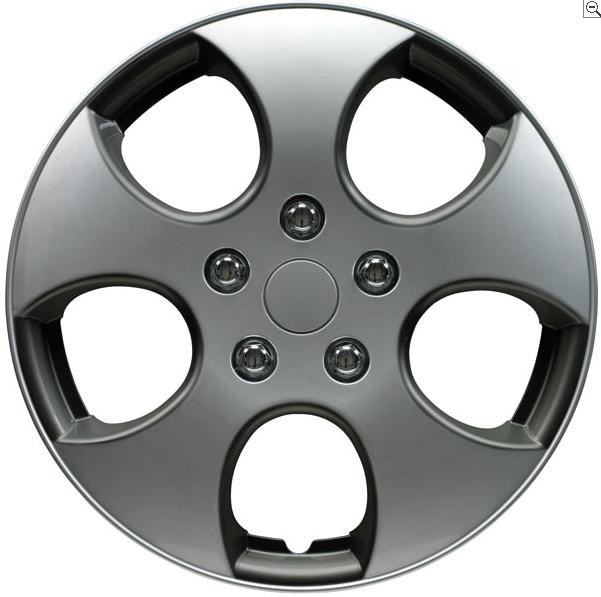 Wheelcover Set Wisconsin Zilver 16''