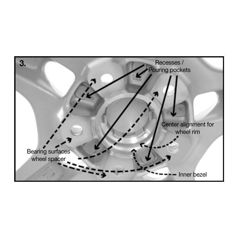 H&R Wheel Spacers 20mm 4x98 - Hub 58,0mm - Bolt size M12x1,25 -  Alfa Romeo/Fiat/Ford/Lancia