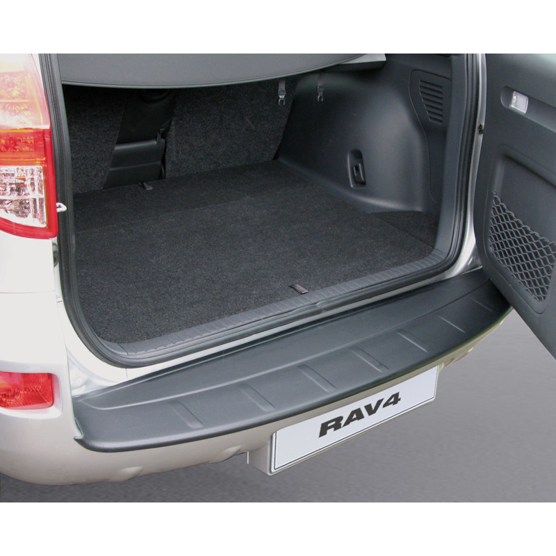 ABS Rear bumper protector  Toyota RAV 4 2006-2007 excl. T180/XT-R Black