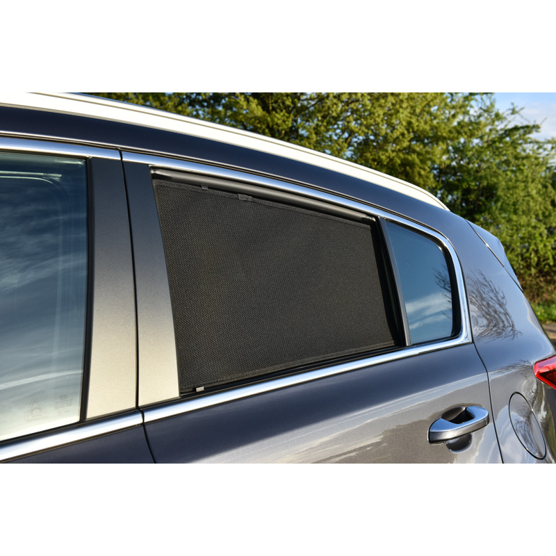 Set Car Shades (rear side doors)  Kia Sportage 5 doors 2016-2018 (2-pieces)