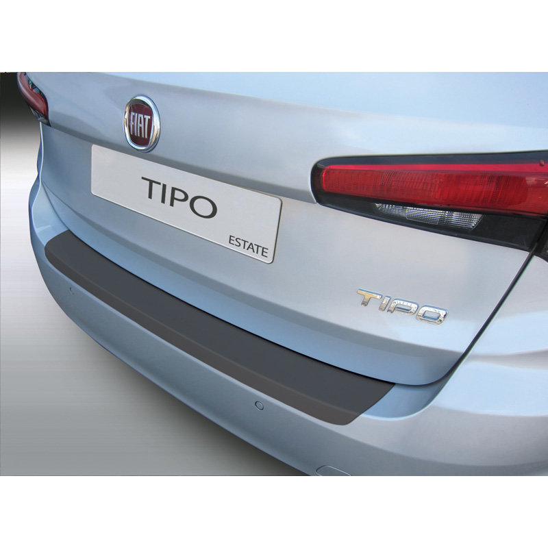 ABS Rear bumper protector  Fiat Tipo Station Wagon 2016- Black