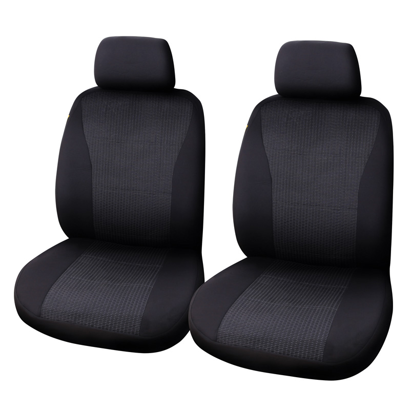 Carpoint Seat Cover Set Universal Vienna 4-parts - Black/Grey