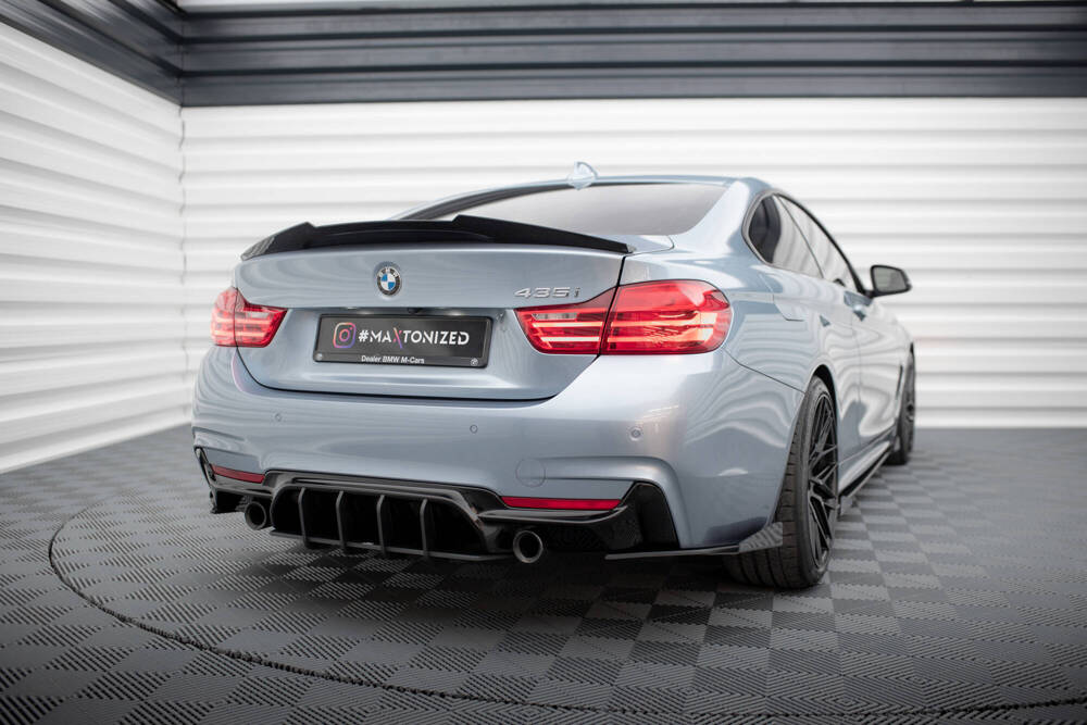 Zij Diffusers Street Pro BMW 4 Coupe 435i M Pakket F32 Maxton Flaps