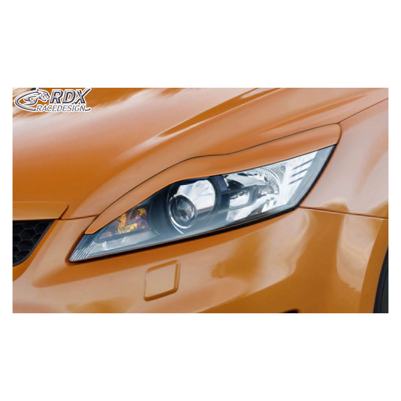 Head light spoilers  Ford Focus II Facelift 2008-2011 (ABS)