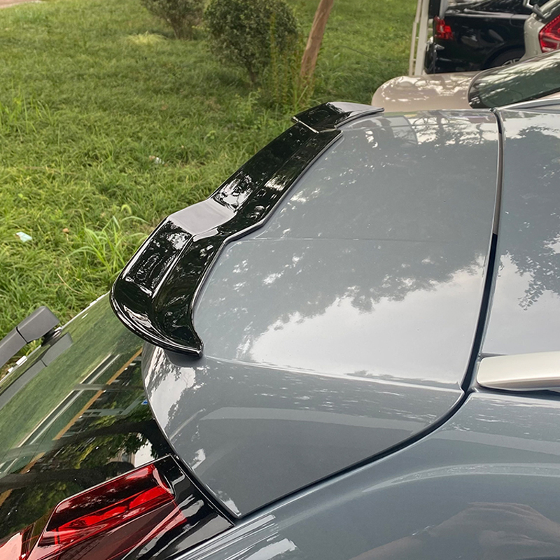Roof spoiler (Spoiler Cap)  Volvo V90 II R-Design Facelift 2020- incl. Cross Country (ABS Glossy Black)