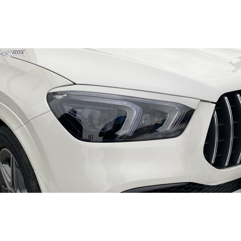Head light spoilers  Mercedes GLE (X167) 2018- (ABS)