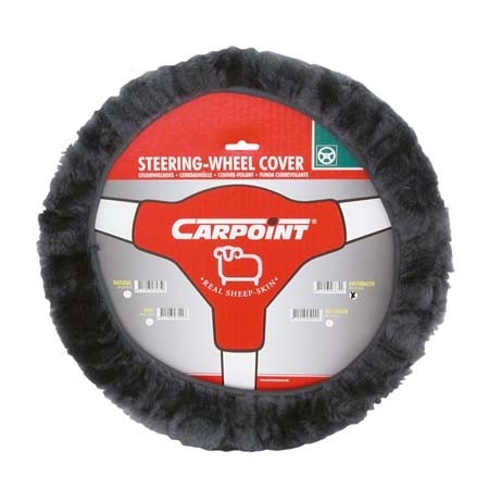 STEERING WHEEL COVER 'SHEEP SKIN'