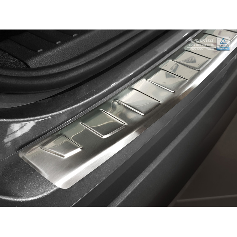 Stainless Steel Rear bumper protector  Seat Arona 2017-2021 & Facelift 2021- 'Ribs'