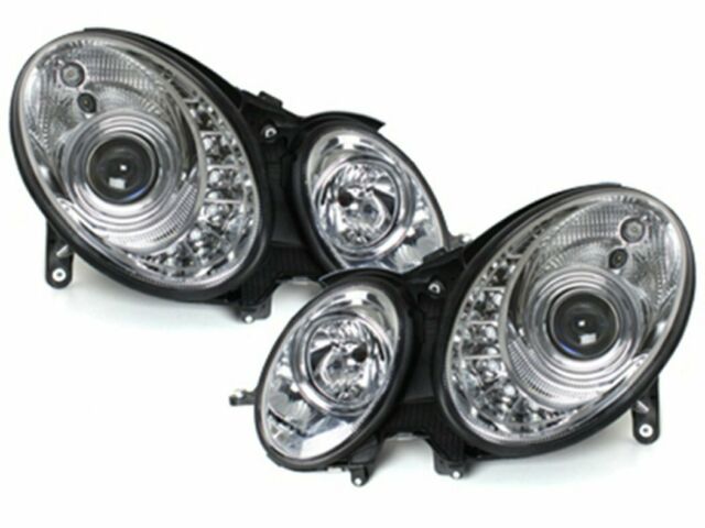 Headlights Mercedes-Benz E-Klasse Typ W211 Dayline 06-08 chrome