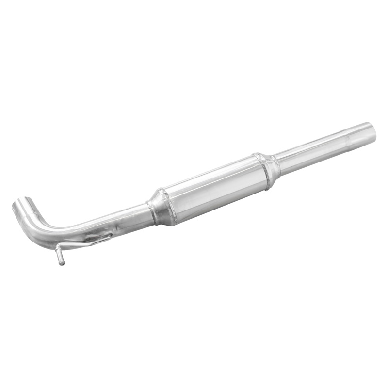 100% Inox Mid silencer  Skoda Octavia RS 2.0 230hp 2015-2017