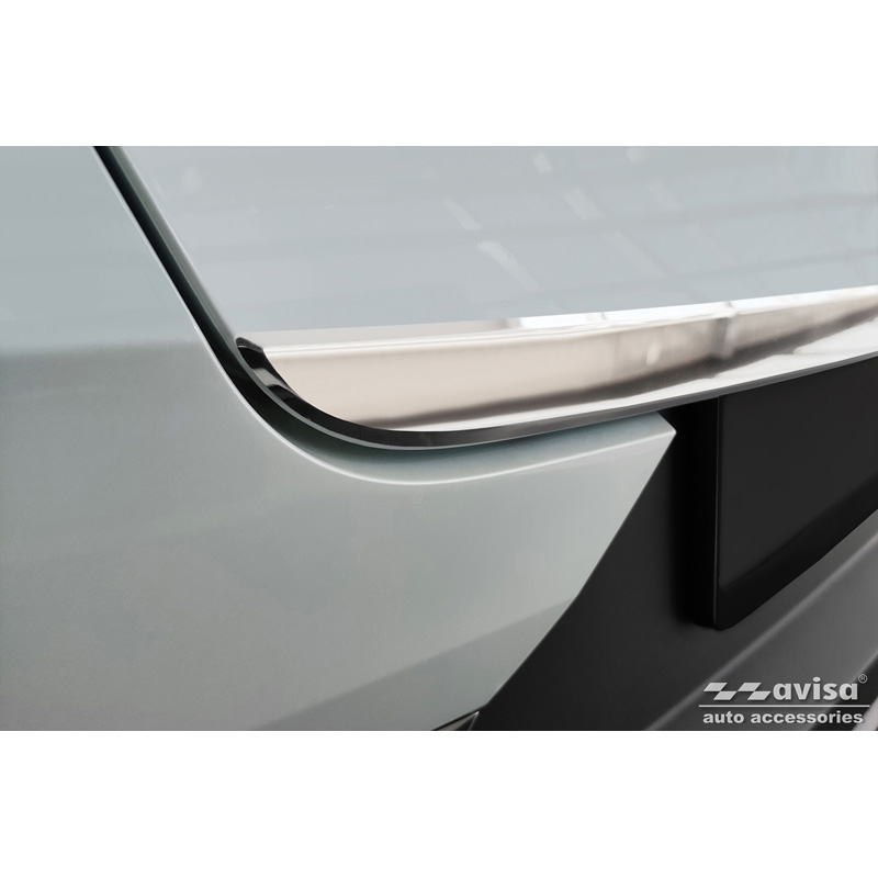 Chrome Stainless Steel Tailgate Trim  Renault Captur II 2019- & Mitsubishi ASX II 2023-