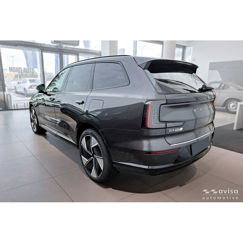 Avisa Stainless Steel Rear Bumper Protector  Volvo EX90 2022- - Silver