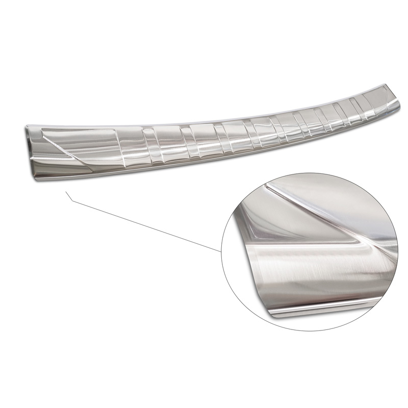 Stainless Steel Rear bumper protector  Mercedes C-Class W206 Kombi 2021- 'Ribs'