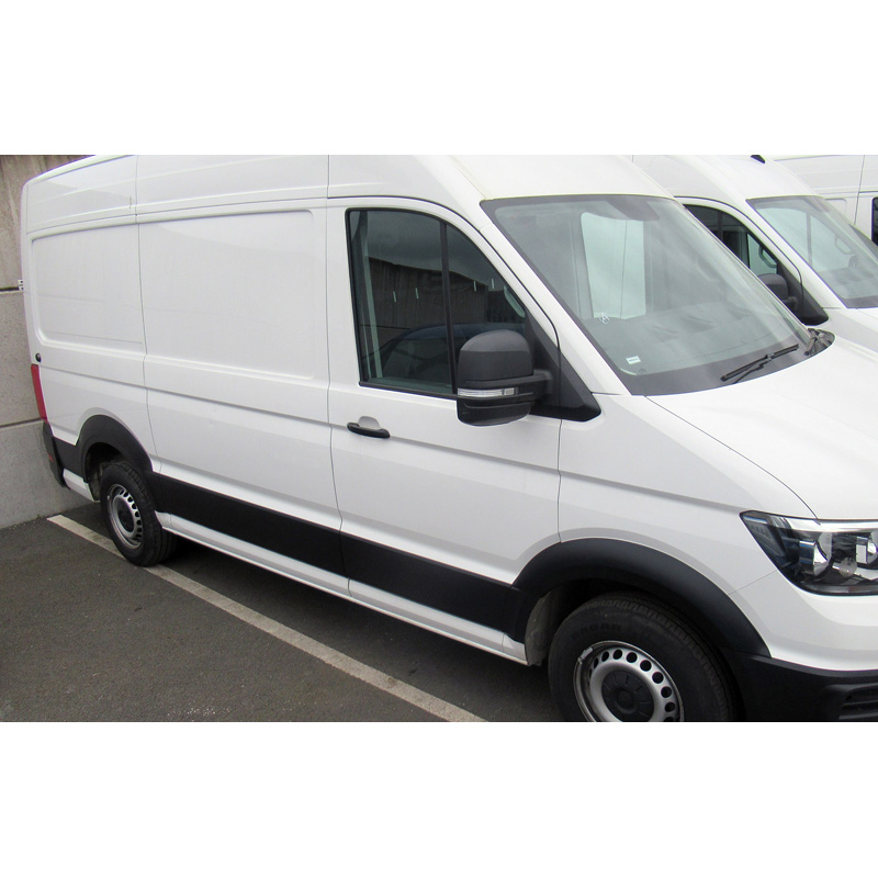 RGM Set Wheel arch extensions  Volkswagen Crafter 2017- / Man TGE 2017- (Short & Long wheel base) - Black