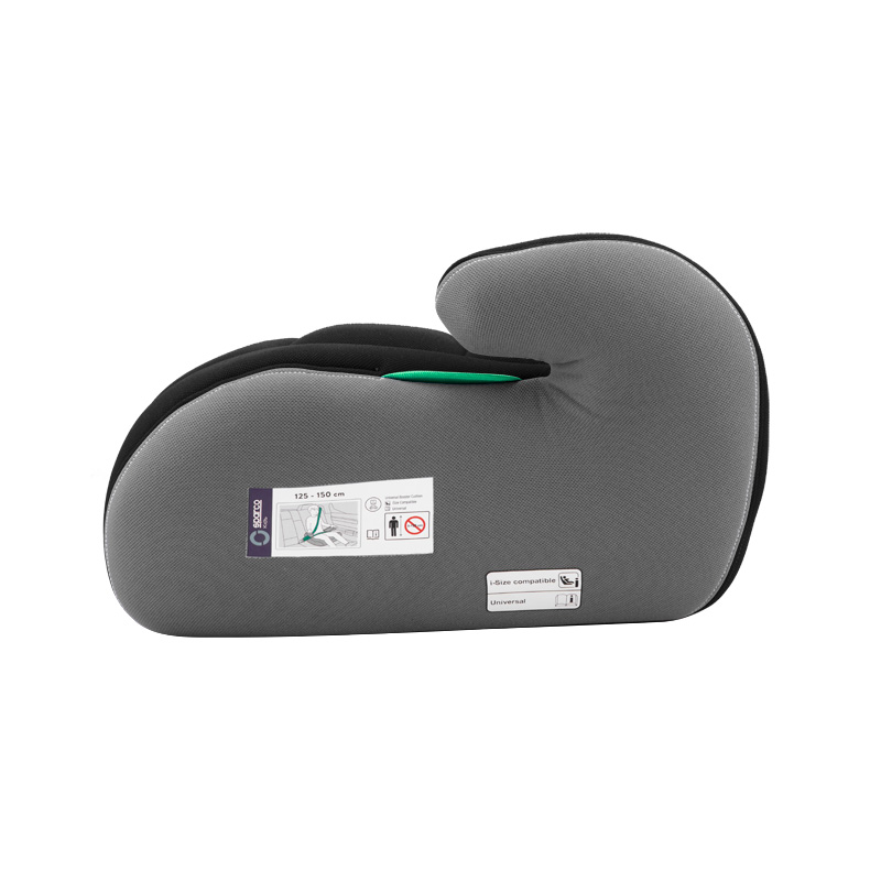 Sparco child booster seat F100KI Black/Grey i-Size 125-150cm (ECE-R129/03)
