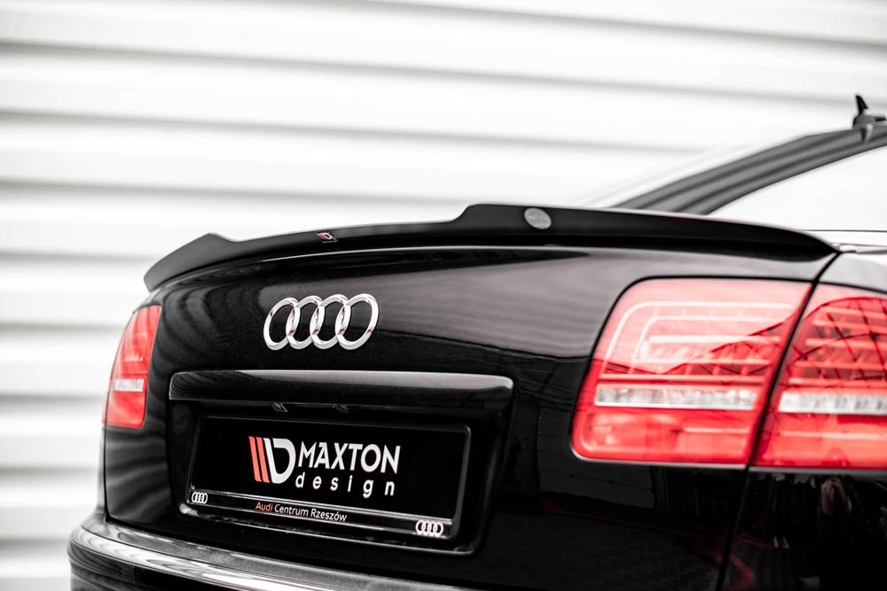 Spoiler passend voor Audi A8 / S8 D3 Maxton Glans Zwart