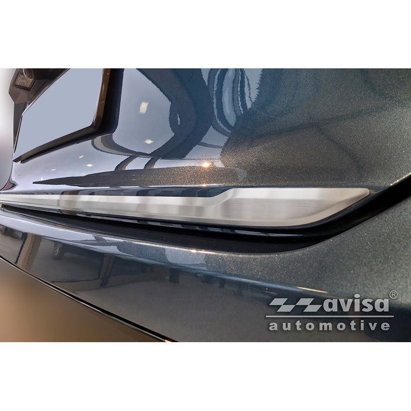 Avisa Brushed Stainless Steel Trunk Tailgate Trim Cover  Kia Niro II 2022-