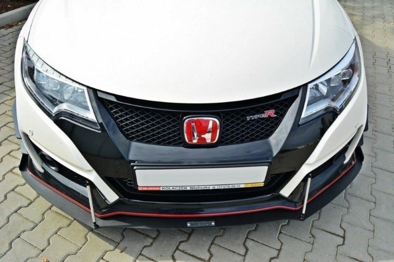 Voorspoiler Honda Civic IX Type R Racing V.2