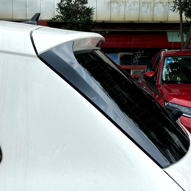 Set rear window side spoilers  Skoda Kodiaq (NS7) 2017-2024 (ABS Glossy Black)