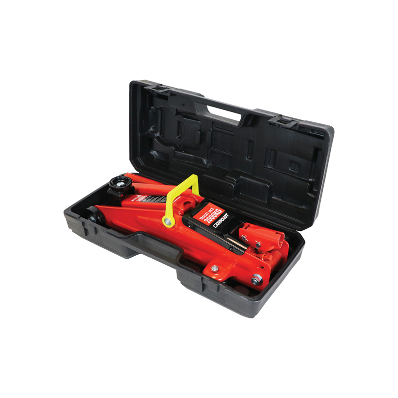 Carpoint Trolley Jack 2000kg in Case
