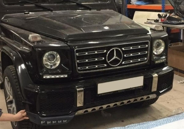 Grill passend voor Mercedes W463 G-Class 90-10