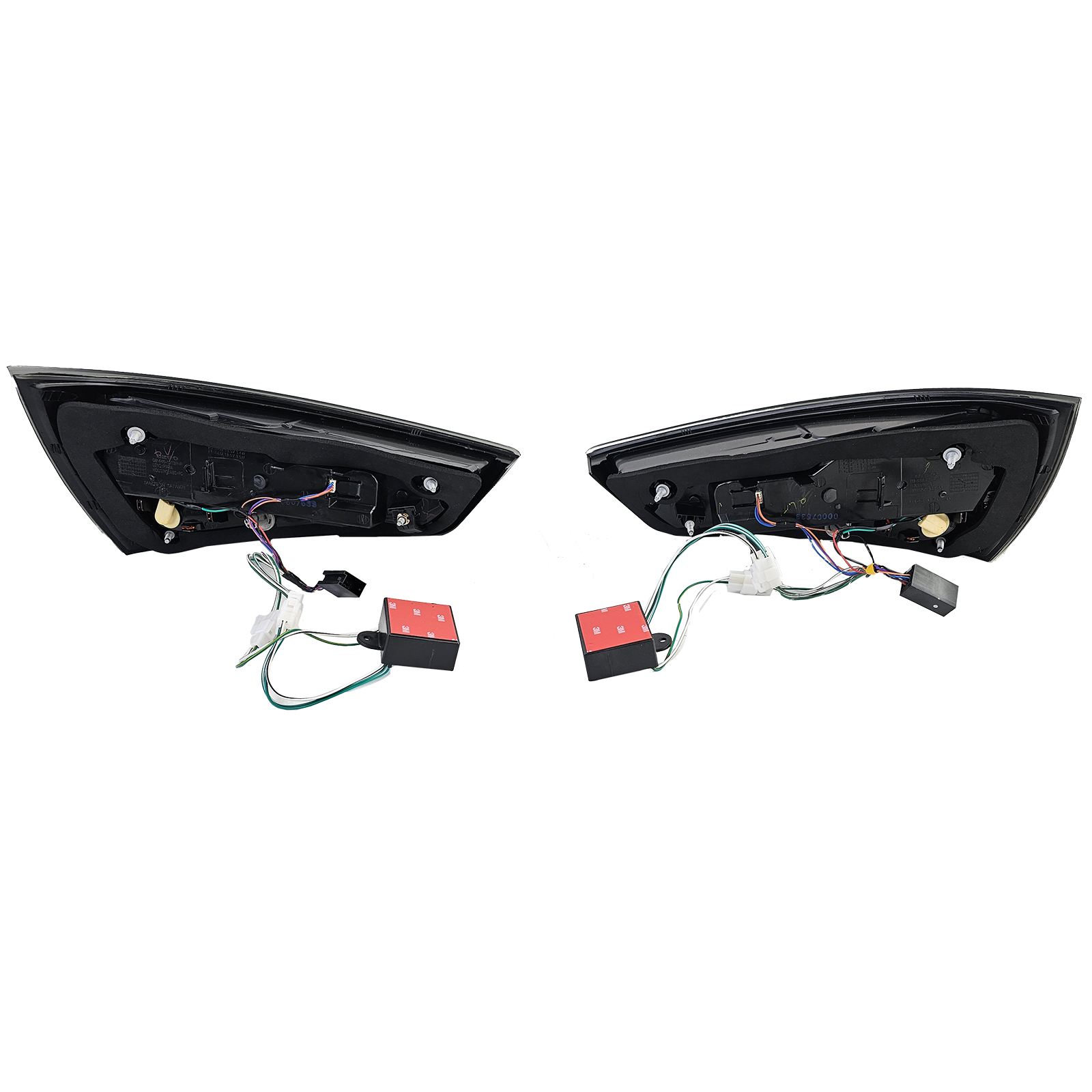 Taillights Audi A1 LED Tube Black