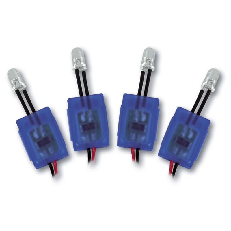 Simoni Racing Interior LEDs - Blue - Set of 4 pieces