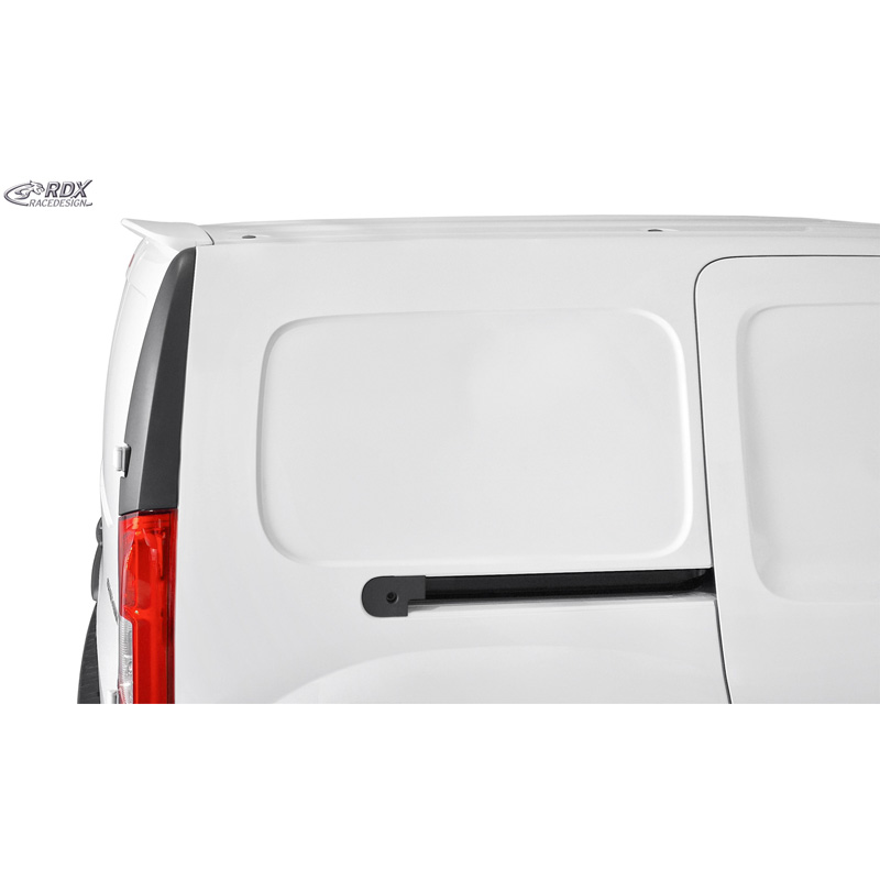 RDX Racedesign Roof spoiler  Mercedes Citan 2012-2021, Renault Kangoo 2013-2021 & Nissan NV250 2019-2021 (with 2 barn doors) (PUR-IHS)