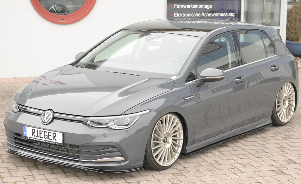Zijskirts passend voor Seat Golf 7 (10.12-12.16) – glans zwart
