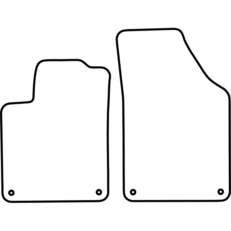 Set car mats  Peugeot RCZ 2010-