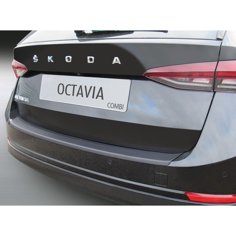 ABS Rear bumper protector  Skoda Octavia IV (NX5) Combi 2020- Black